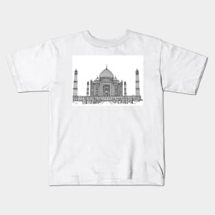 Taj Mahal India Kids T-Shirt